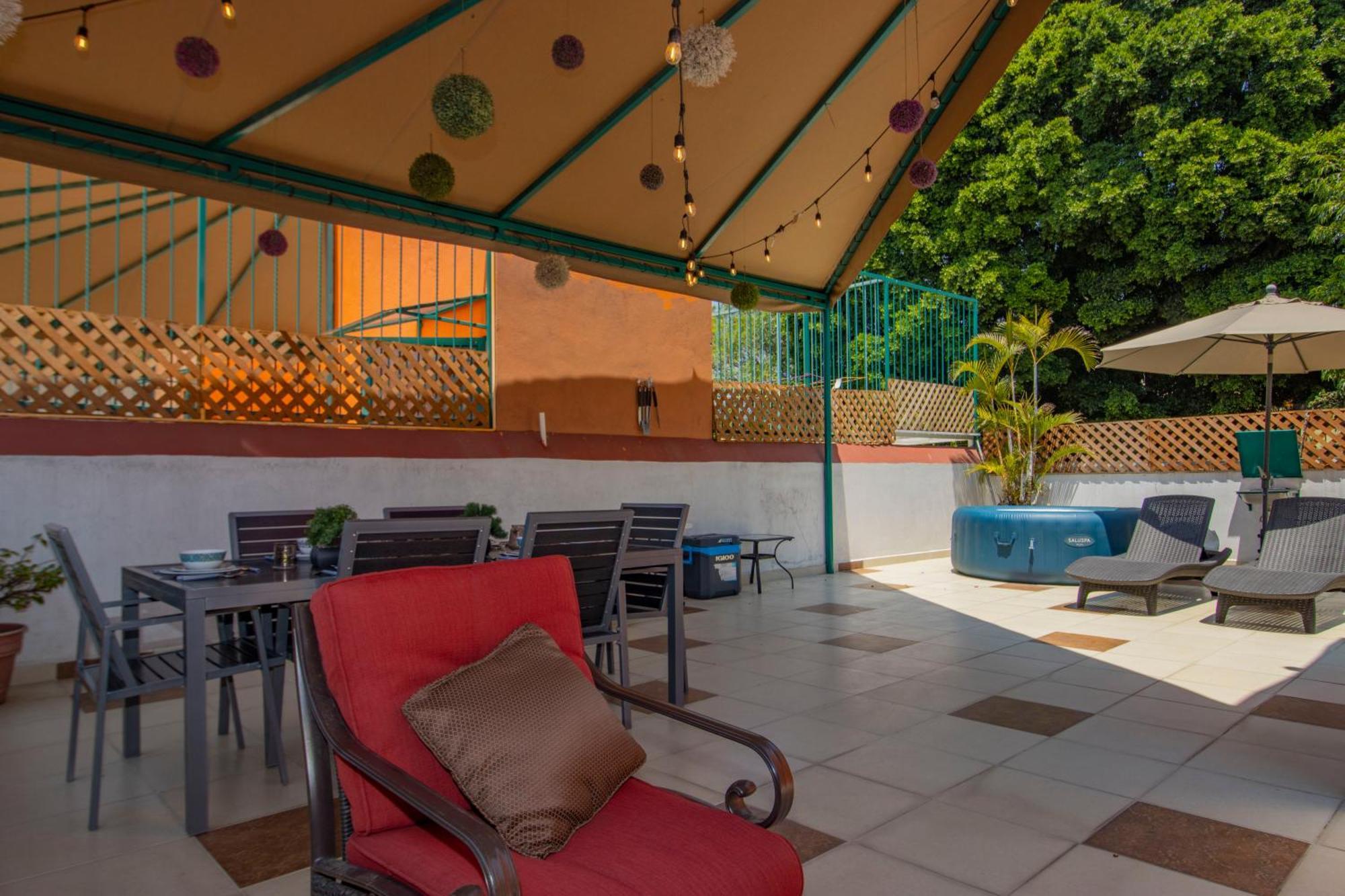 New! Bamboo Rooftop Villa Cuernavaca Luaran gambar
